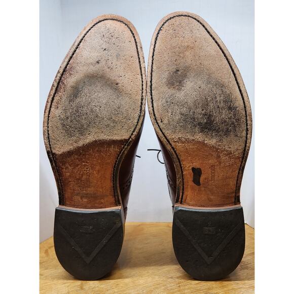 Allen Edmonds Strand Cap Toe Oxfords Walnut 11 EEE main image 12